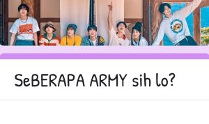 Ujian Army BTS/Tangkap Layar Google Fom