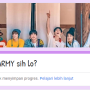 Link Ujian Army BTS/ Tasngkap Layar Google Form