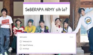link ujian army bts, buktikan dirimu adalah army!
