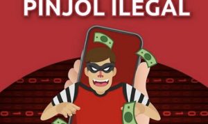 Ilustrasi pinjol ilegal.