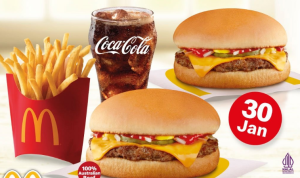 Promo McD 30 Januari 2023/ Tangkap Layar Instagram @mcdonaldsid