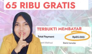 Cara dapat saldo dana gratis Rp 65 ribu setiap hari melalui aplikasi game. (ILUSTRASI)