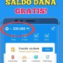 Bukti pembayaran saldo DANA gratis langsung cair hingga Rp 200 ribu yang bisa didapat melalui aplikasi bermain game online. (ILUSTRASI)