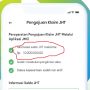 Bukti pencairan program JHT berupa saldo DANA gratis langsung cair hingga Rp 10 juta melalui aplikasi JMO 2023. (ILUSTRASI)