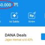Bukti transfer saldo DANA gratis langsung cair sebesar Rp 150 ribu. (ILUSTRASI)