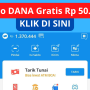 Sudah Coba Belum? Dapatkan Saldo DANA Gratis Rp50.000 Tiap Hari Langsung Cair dari Aplikasi Terbaru 2023, Ini Link Downloadnya!