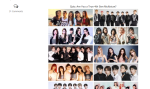 Tangkapan Layar Link Ujian Kpop Terbaru