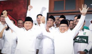 Setelah sepakat menjalin Koalisi untuk Pemilu 2024 Partai Gerindra dan Partai Kebangkitan Bangsa (PKB) meresmikan Sekretariat Bersama