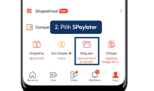 Shopee PayLater/ Tangkap Layar Shopee.co.id