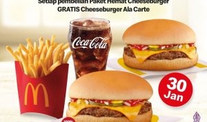 Promo McD "Beli 1 Gratis 1" Akhir Bulan / Foto: Instagram (@mcdonaldsid)