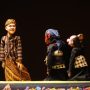 Jaringan relawan GMP saat menggelar wayang golek sebagai bentuk melestarikan budaya