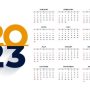 Kalender 2023 dengan Tanggal Merah, JPG, PDF, NG Lengkap Gratis!