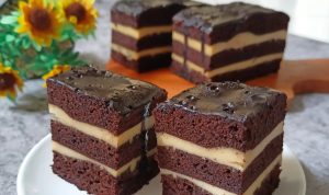 Resep Mudah Kue Brownies Lumer Abis! (sumber foto: @denvtsr)