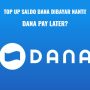 Cara Top Up DANA Bayar Nanti (Pay Later), Ternyata Bisa! Ini Caranya!