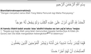 Bacaan Surat Al Kahfi Arab, Latin, dan Artinya PDF, Cocok Dibaca Saat hari Jumat!