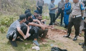 WNA India yang ditemukan terdampar di Rote Ndao. ANTARA/Ho-Humas Polres Rote Ndao