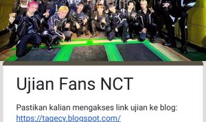 Link Tes Ujian Fans NCT, Apa Kamu NCT-zen Banget?