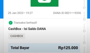 Log In 3 Menit! Dibayar Dengan Saldo DANA Gratis 125 Ribu!