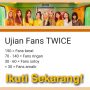 Tangkapan Layar Ujian Fans TWICE Via Google Form