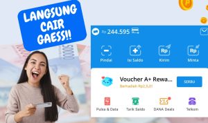 Si Paling Baru Gaes! Cara Dapat Saldo DANA Gratis Sebesar Rp200 Langsung Cair Tanpa Belibet