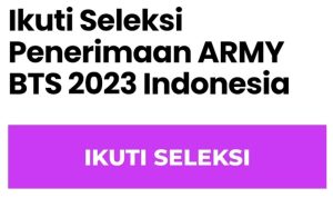LINK Tes Ujian Penerimaan Army Indonesia, Seberapa Saranghae Bangtan Kamu Pada BTS?