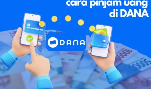 Cara Pinjam Uang di DANA, Proses Pencairan Cepat tanpa Setor KTP