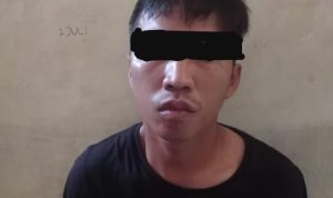 Pelaku pengganjal ATM berhasil diamankan kepolisian. (DOK/POLSEK CIOMAS)