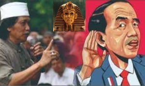 Cak Nun, jokowi firaun, Ruhut Sitompu