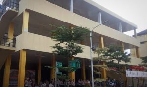 Gedung parkir kendaraan yang berada di komplek Mapolresta Bogor Kota, Jalan Kapten Muslihat, akhirnya rampung. (Yudha Prananda / Jabar Ekspres)