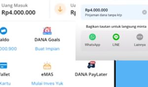 Pinjam Saldo DANA Tanpa KTP Gampang Banget, Bunga Rendah Tanpa Pinjol