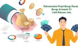 5 Pinjol Bunga Rendah di Bawah 2 Persen dengan Limit Ratusan Juta