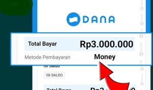 Bukti pencairan dapat saldo DANA gratis hingga Rp 3 juta melalui aplikasi penghasil uang di tahun 2023.