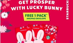 Promo Starbuck Spesial Imlek, Dapatkan Angpau Keberuntungan