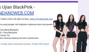 Link Tes Ujian BLACKPINK Via Google Form Docs untuk Ukur Seberapa BLINK Kamu