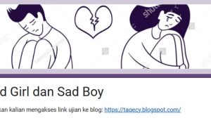 Link Tes Ujian Sad Boy Terbaru.
