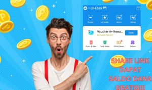 Mantap Jiwa! Dapat Saldo DANA Gratis Dengan Modal Share Link, Simak Tipsnya di Sini!