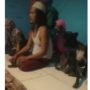 Tangkapan layar video diduga ritual yang diajarkanaliran sesat di Tangerang, Banten.