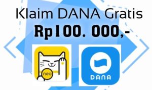 Cuma Pakai Nomer HP, Langsung Klaim DANA Gratis Rp100.000 Saat ini Juga Cuma Pakai Nomer HP Bisa Langsung Klaim DANA Gratis Rp100.000