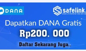 Pakai Email Dapat DANA Gratis Rp200 Ribu, Tanpa Aplikasi Manfaatkan Email Dapat DANA Gratis Rp200 Ribu