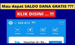 saldo dana gratis langsung cair