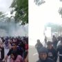 Suporter PSIS Rusuh, Polisi Tembakkan Gas Air Mata Suporter Sesak Nafas!