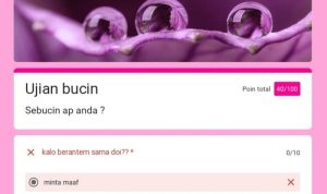 Link Google Form Ujian Bucin “Seberapa Bucin Lo” Temukan Skor Kebucinanmu!