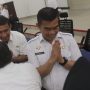 Kepala Disdik Kota Bogor, Sujatmiko Baliarto (Kanan) bersama Hanafi (Kiri) usai serah terima jabatan, Rabu 8 Februari 2023. (YUDHA PRANANDA / JABAR EKSPRES)