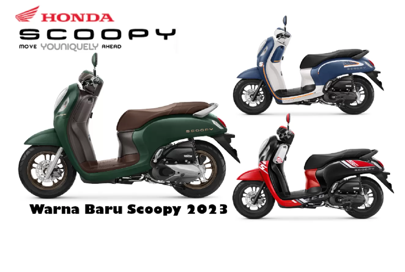 New Honda Scoopy 2023 Tampilan Trendy, Cek Spesifikasi dan Harganya ...