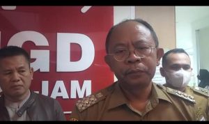 Pj Wali Kota Cimahi Dikdik S Nugrahawan saat menjelaskan bahwa Pemkot Cimahi memerikan pendampingan terhadap korban kekerasan anak di Kota Cimahi.