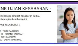 Link Tes Ujian Kesabaran Gratis via Google Form