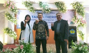 Sahrul Gunawan dukung KPP Majalaya sosialisasikan NIK menjadi NPWP. (Eriek Taopik/Jabar Ekspres)