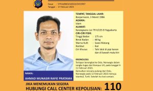 Informasi Terbaru Mengenai Hilangnya Dosen UII Yogyakarta/ Foto: Twitter (@Polda_Jogja)