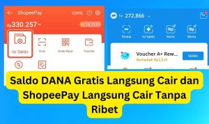Makin Seru Hidupmu dengan Saldo DANA Gratis Langsung Cair dan ShopeePay Rp250 Ribu yang Menggoda