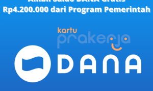 Modal NIK dan KK Dapat Rp4.200.000 Juta Saldo DANA Gratis